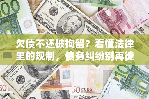 北京欠债不还被拘留？看懂法律里的规制，债务纠纷别再徒劳奔波